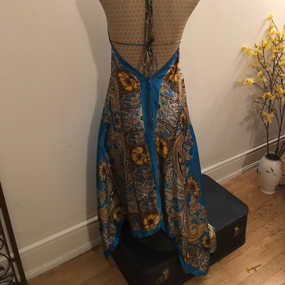 Silk Beach Dress - Picture 2 of 2